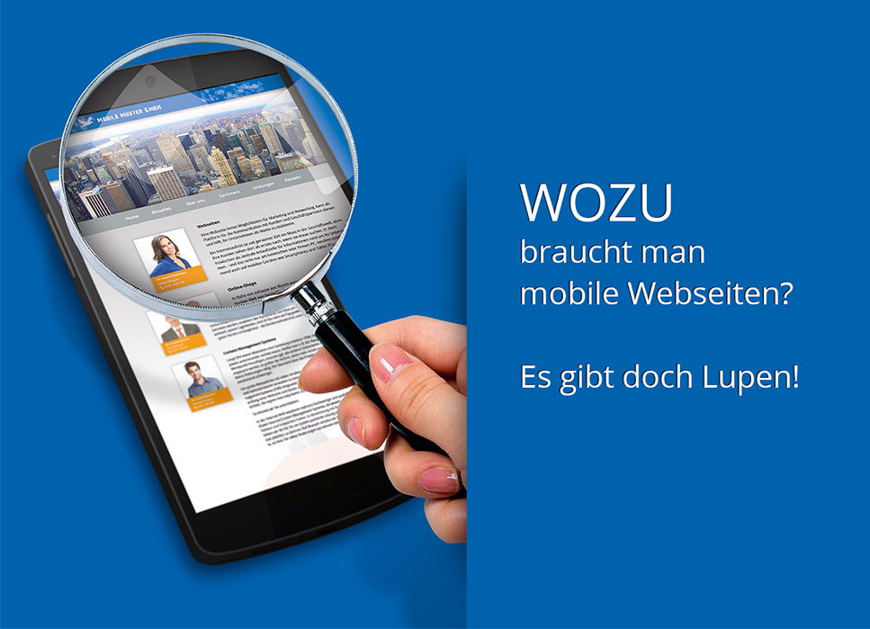 Darstellung auf mobilen Endgeräten