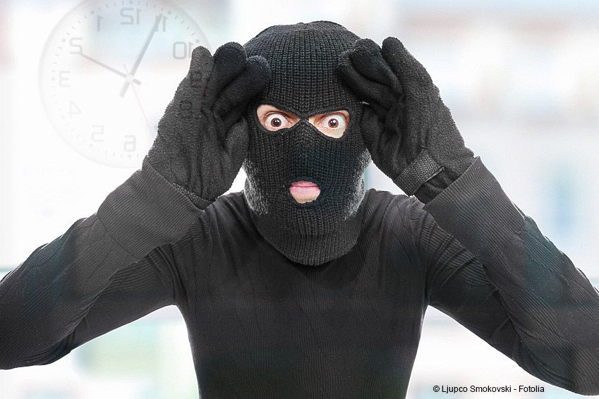 Der Zeitdieb klaut eine Stunde